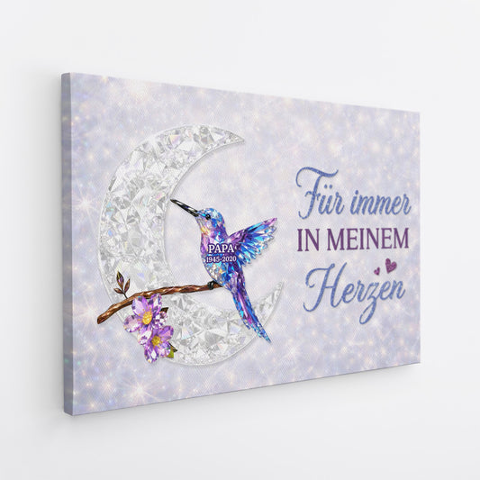 7953CGE2 in liebevoller erinnerung personalisierte leinwand mama papa zur erinnerung kolibri 7953ctlta