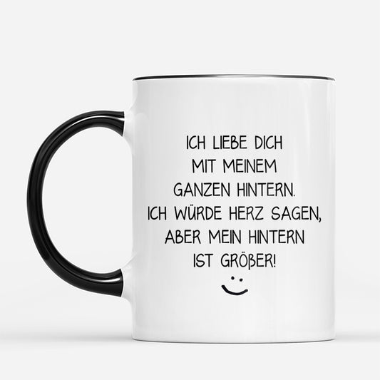 7989MGE2 ich liebe dich mit meinem ganzen popo personalisierte paar geschenke cartoon tassen lustig 7989m6q5g