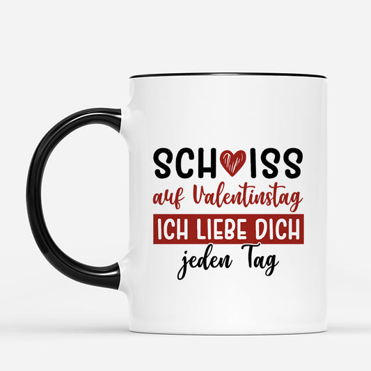 7990MGE2 schiss auf valentinstag ich liebe dich jeden tag personalisierte paar geschenke cartoon tassen lustig 7990m6q5g