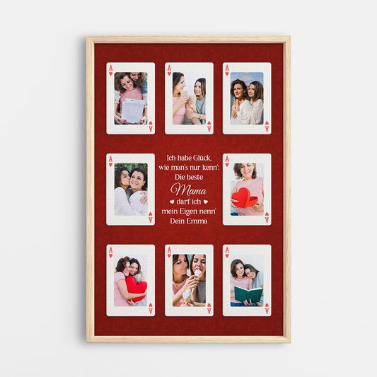 8010CGE1 die beste mama darf ich mein eigen nennen personalisierte geschenke foto leinwand mama 8010c6fma