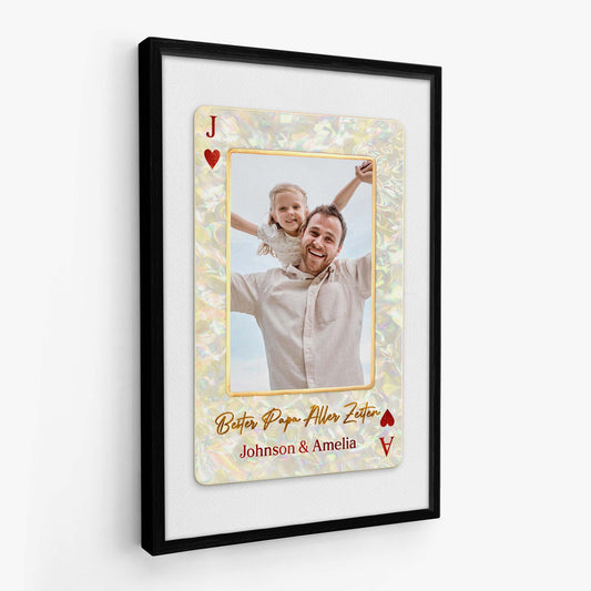 8037CGE2 beste mama aller zeiten personalisierte geschenke foto leinwand mamapapa spielkarte 8037c8qma