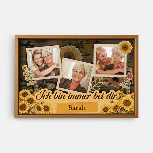 8068CGE1 3d druck effekt spruche fur liebe menschen im himmel personalisierte trauergeschenke leinwand mit foto fur manner frauen 8068c3fwa