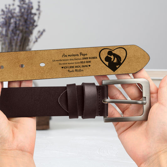 8078JGE2 du wirst immer unser held sein personalisierte geschenke fur papa gurtel 8078jsqmb_d46086e1 9a18 4547 be0c d3a11d2ac40a