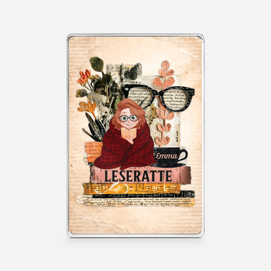 8102RGE1 bucher freund personalisierte geschenke fur leseratten frauen manner rechteck acryl aufsteller 8102r8pca