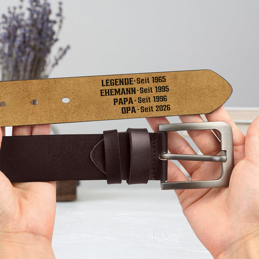 8133JGE2 legende ehemann papa opa seit personalisiertes geschenk gurtel 8133jtqcb