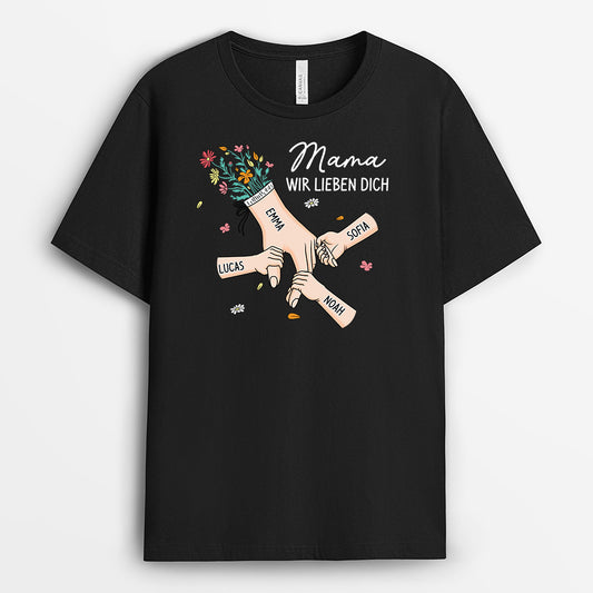 8227AGE1 oma mama wir lieben dich personalisiertes geschenk mama t shirt 8227a6paa