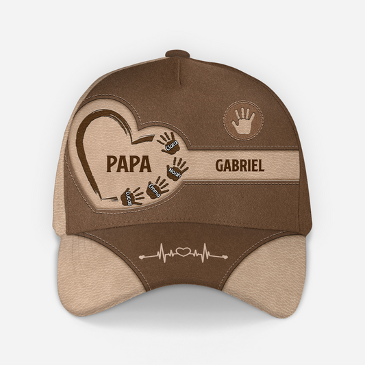 8231JGE1 3d druck effekt mama handabdruck herzschlag personalisiertes geschenk kappen mamapapa 8231jtkma_9bc7f5f5 ff89 47f6 8a81 948362a73557