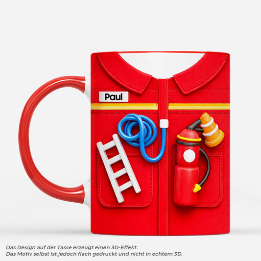 8294MGE1 3d druck effekt feuerwehr kostum personalisierte geschenke fur manner tasse 8294mcpcb