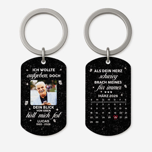 8298AGE1 in dem moment als dein herz stehen blieb personalisierte trauergeschenke aluminium schlusselanhanger papa foto mama 8298ajpba_322b9071 d52f 48d1 8f4e fe63e777a05f