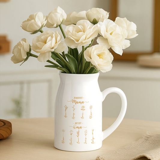 8324OGE2 erst mama jetzt oma gold personalisiertes geschenk vase aus keramik 8324oty5a_490cb62b f9d1 4744 b1a4 7e75c94e8deb