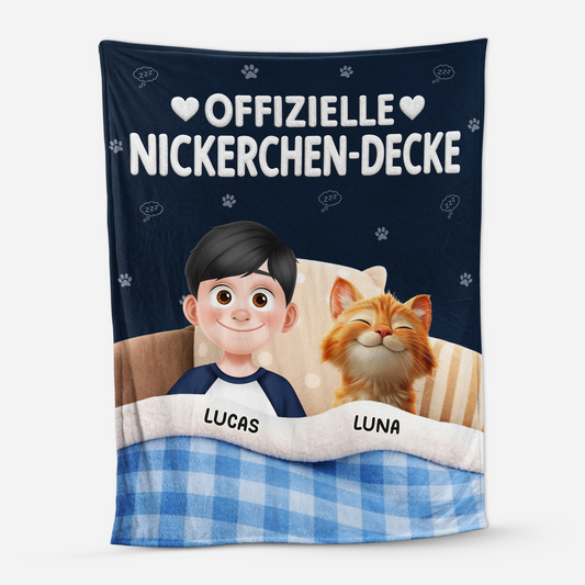8351BGE1 3d druck effekt offizielle nickerchen decke personalisierte geschenke katze kuscheldecke 8351bchmd