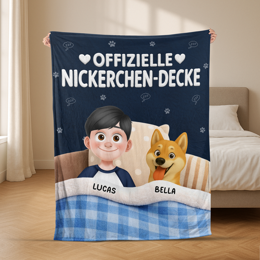 8351BGE2 3d druck effekt offizielle nickerchen decke personalisierte hunde geschenke kuscheldecke 8351bchmc