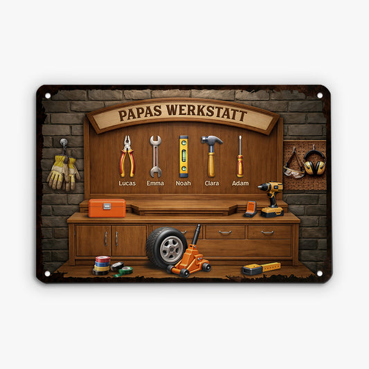 8384EGE1 papas werkstatt mauersteine personalisiertes geschenk werkstatt schild opa papa 8384esxmb_fa0fbb8f f46f 4a64 9eaa 92385c57a8c5