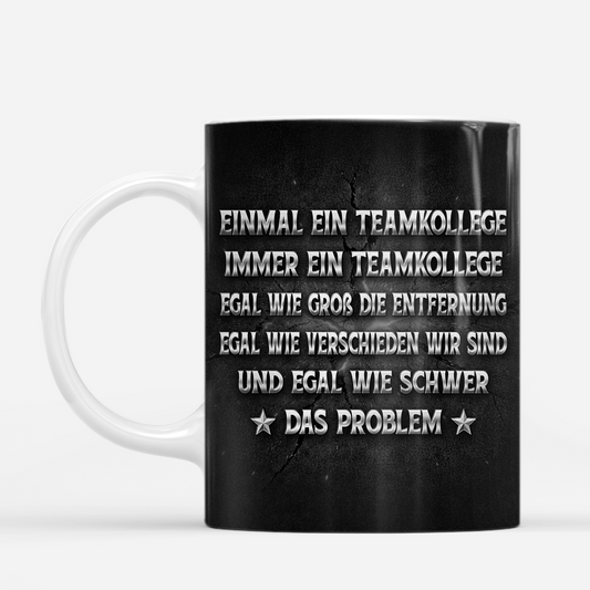 8492MGE2 3d druck effekt einmal bruder immer bruder personalisiertes geschenk beste freunde tasse 8492m3eme