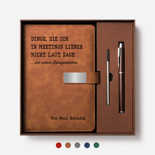 8712MGE1 lustige burospruche personalisierte geschenke kollegen_ notizbuch mit stift 8712moapno