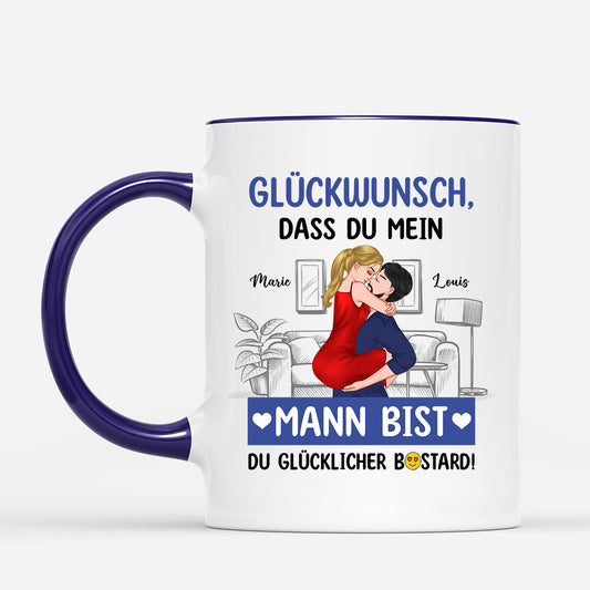 8718MGE2 gluckwunsch dass du mein mann bistmeine frau bist personalisierte paar geschenke tassen 8718mnpsg