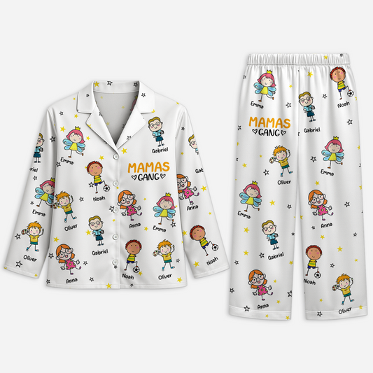 8780VGE1 dieser papa gehort zu personalisiertes geschenk schlafanzug papa mama stickmen sterne 8780vtkaa