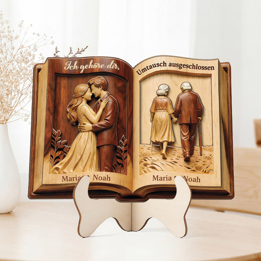 8845QGE2 3d druck effekt vom ersten kuss bis zum letzten atemzug personalisierte paar geschenke holzaufsteller buch 8845qtplg_7eeac567 a4fb 40de 8d86 3d90713cbd22