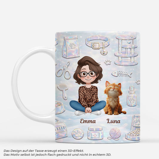 8935MGE1 3d druck effekt katze und mensch_ personalisierte geschenke katze tasse holografie 8935m3vcd_1