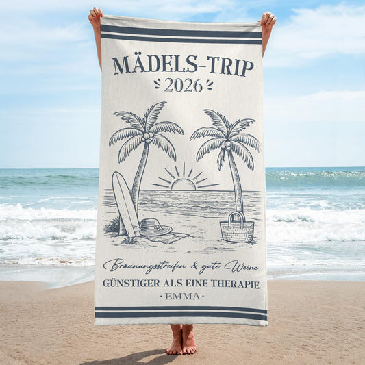 9140BGE2 freunde trip personalisierte geschenke strandtuch 9140bscoi_7fc6ee3b 0d6a 41ea 9c2a c549b7a1d898