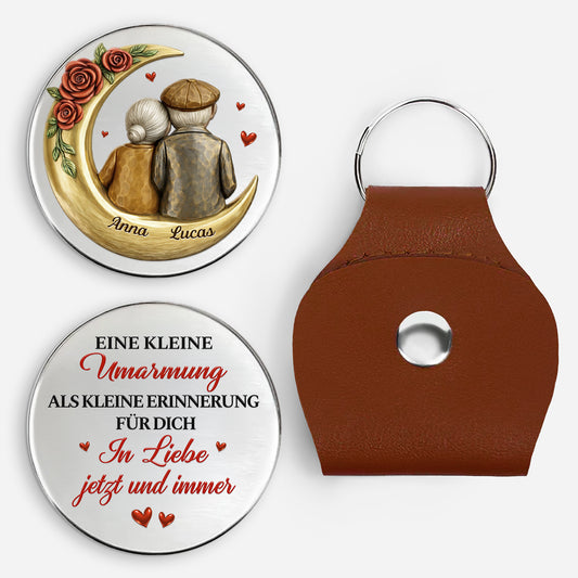 9165AGE1 3d druck effekt ich liebe dich fur immer und ewig personalisiert_e geschenke paare pocket hug schlusselanhanger 9165aj3dtg