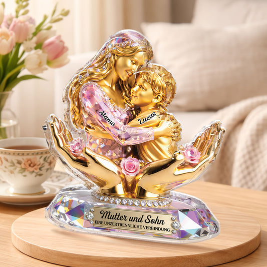 9215AGE2 3d druck effekt mama tochter fur immer verbunden personalisiertes geschenk acryl aufsteller mama oma 9215adadla