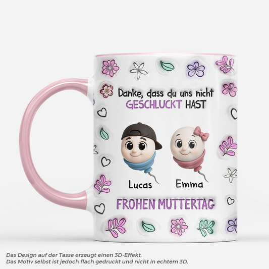 9233MGE1 3d druck effekt muttertag vatertag lustig personalisiertes geschenk mama papa tasse 9233m8faa