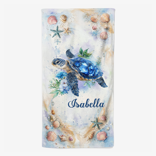 9270BGE1 schildkrote personalisierte geschenke fur frauen strandtuch 9270bsena