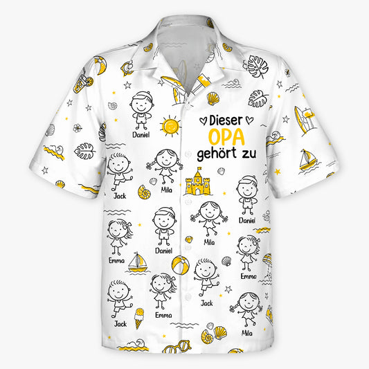 9271AGE1 dieser opa gehort zu personalisiertes geschenk hawaiihemd opa oma 9271aasyaa