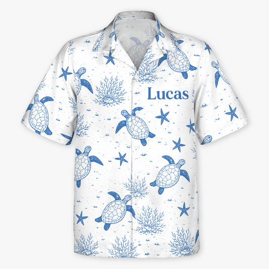 9283AGE1 meeresschildkroten personalisierte geschenke fur frauen hawaiihemd 9283aaneza