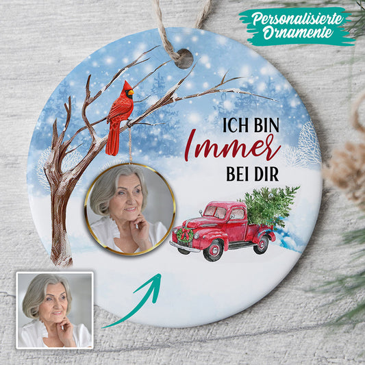 0057O040AGE2 individuelle Ornament aufmerksamkeiten denkmal papa mama vogel