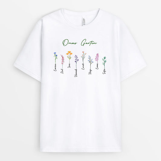 0065A040AGE1 personalisierte T Shirt geschenke garten oma mama