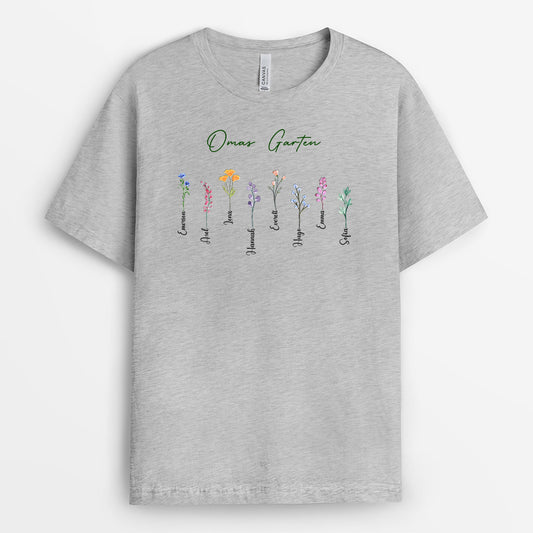 0065A040AGE2 personalisierte T Shirt geschenke garten oma mama