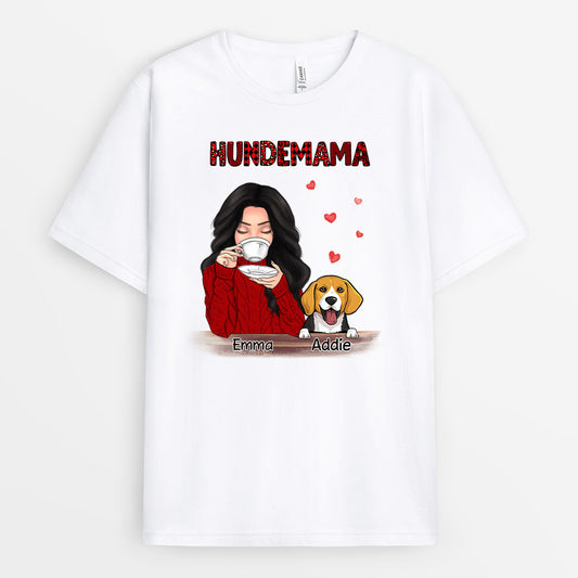 0067AGE2 personalisierte T Shirt geschenke hunde hundeliebhaber hundemama