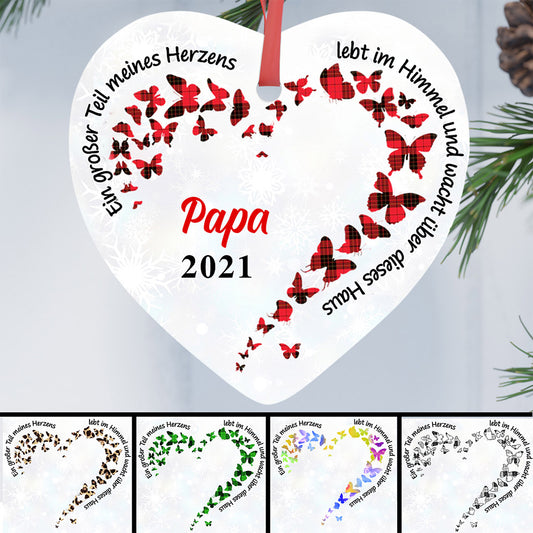 0069O040BGE1 personalisierte Ornament geschenke herz familie weihnachten denkmal