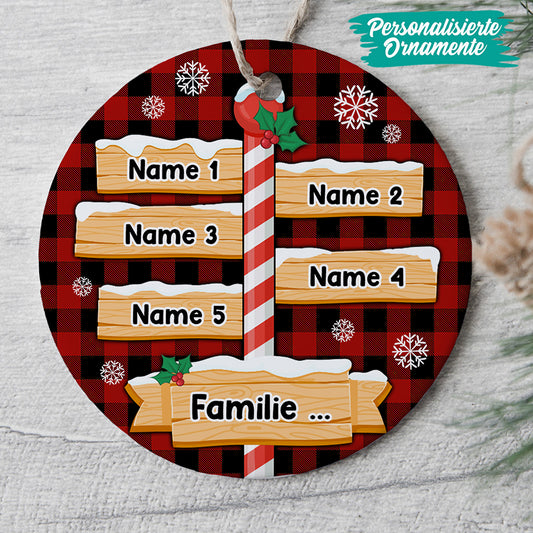 0073O000IGE2 individuelle Ornament aufmerksamkeiten holzbrett familie weihnachten