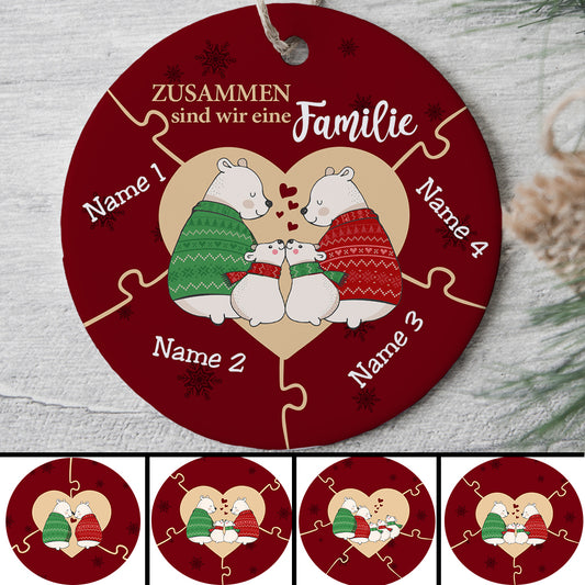 0077O000IGE3 personalisierte Ornament aufmerksamkeiten bar familie weihnachten