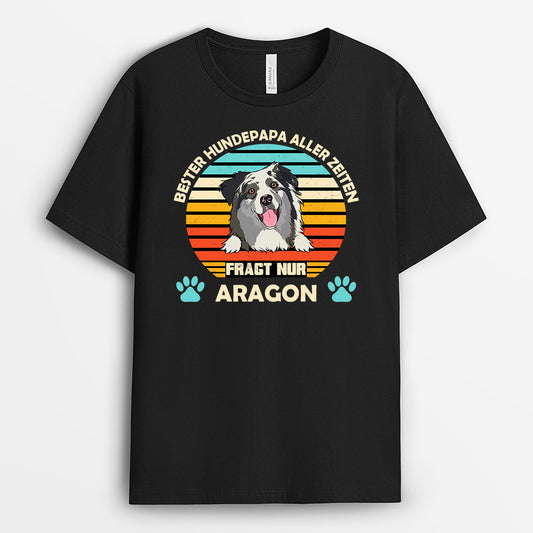 0155AGE1 personalisierte T Shirt geschenke hunde hundeliebhaber madchen