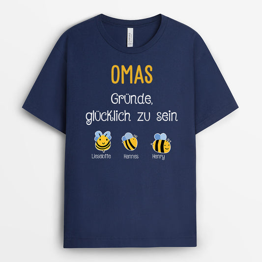 0199AGE1 personalisierte T Shirt geschenke grunde oma mama