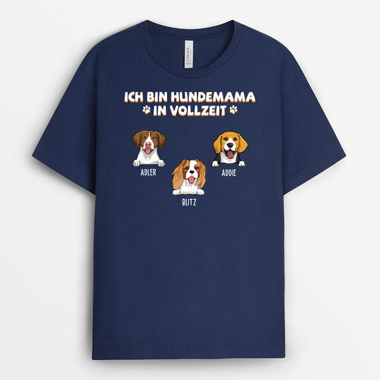 0213A220CGE2 individuelle T Shirt aufmerksamkeiten hundemama hundeliebhaber