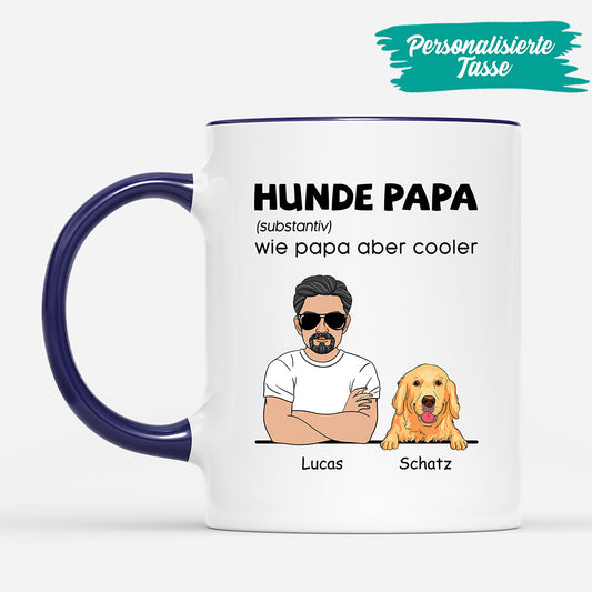 0218M108CGE3 personalisierte Tasse aufmerksamkeiten hundepapa hundeliebhaber
