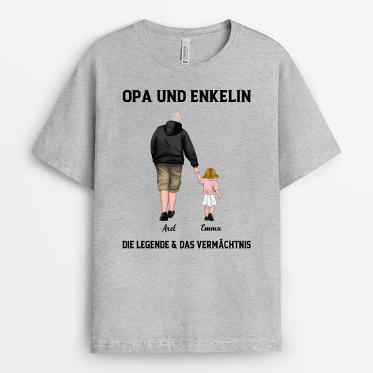 0299A240BGE2 individuelle T Shirt aufmerksamkeiten kinder opa papa