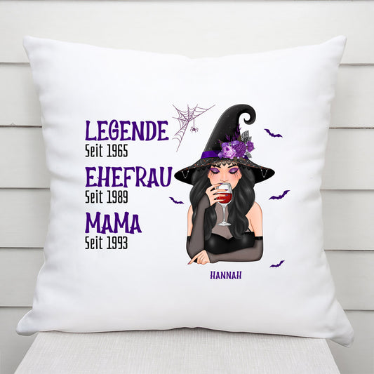 0462P187AGE2 Personalisierte geschenke Kissen legende oma mama