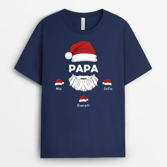 0570AGE2 Personalisierte Geschenke Kissen Weihnachtsmann Papa Opa Weihnachten