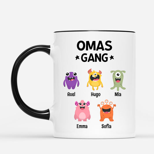0795MGE2 Personalisierte Geschenke Tasse Kinder Mama Oma