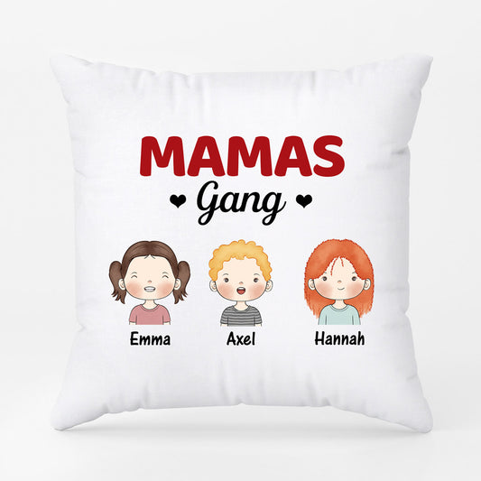 0845PGE1 Personalisierte Geschenke Kissen Kinder Enkel Mama Oma