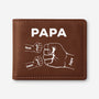 0263JGE1 papa kinder mit fausten geldborse herren personalisiert_ 0263J5L8B