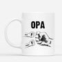 0263M100BGE2 individuelle Tasse aufmerksamkeiten fauststoss opa papa kinder