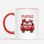 0598MGE2 Personalisierte Geschenke Tasse Truck Herzen Mama Oma Weihnachten
