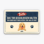 0603EGE3 Personalisierte Geschenke Turschild Hunde Hundeliebhaber Hundebesitzer